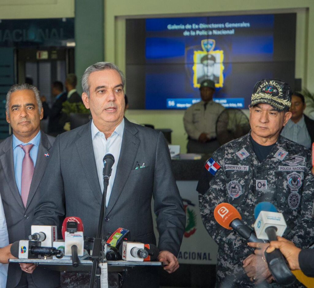 Luis Abinader anuncia acciones conjuntas contra el crimen y la delincuencia