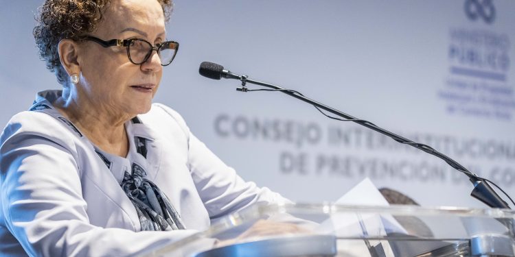 Procuradora Miriam Germán Brito encabeza “Primer encuentro nacional de fiscales enlace para el combate del comercio ilícito”