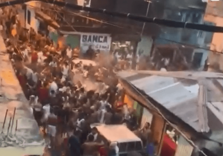 «Teteo» en Villa Duarte en medio de las restricciones por Tormenta Franklin
