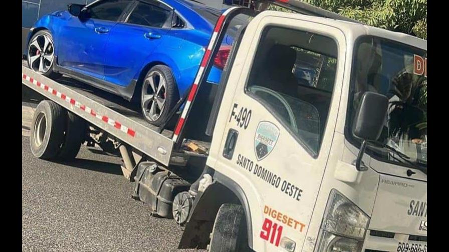 Capturan a conductor que no cedió paso a ambulancia en elevado de la Kennedy