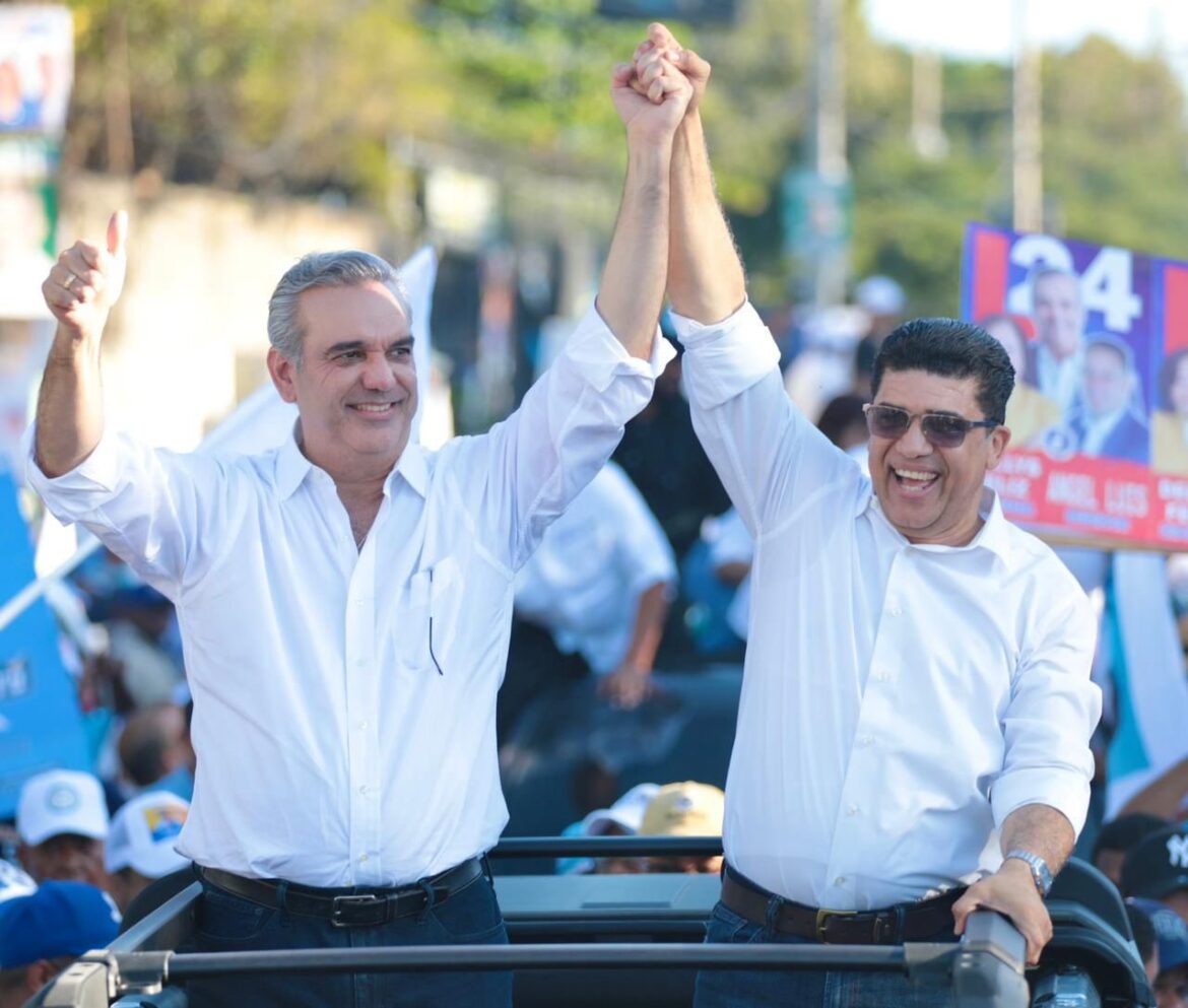 Presidente Abinader asegura que Dío Astacio obtendrá victoria con más del 55%