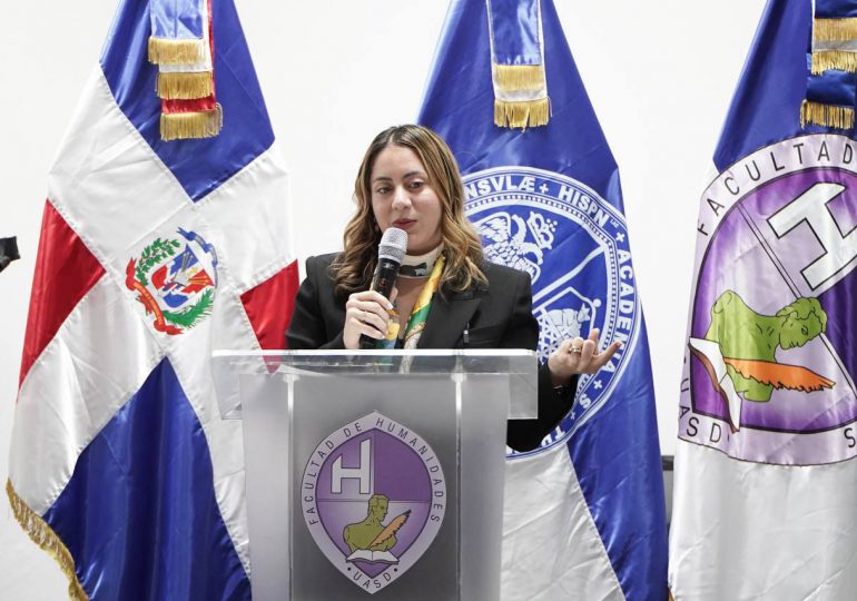 Gloria Reyes exhorta a partidos políticos ampliar y fomentar participación de la mujer