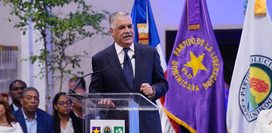 Miguel Vargas denuncia atropellos y violaciones a la democracia por parte del gobierno de Luis Abinader