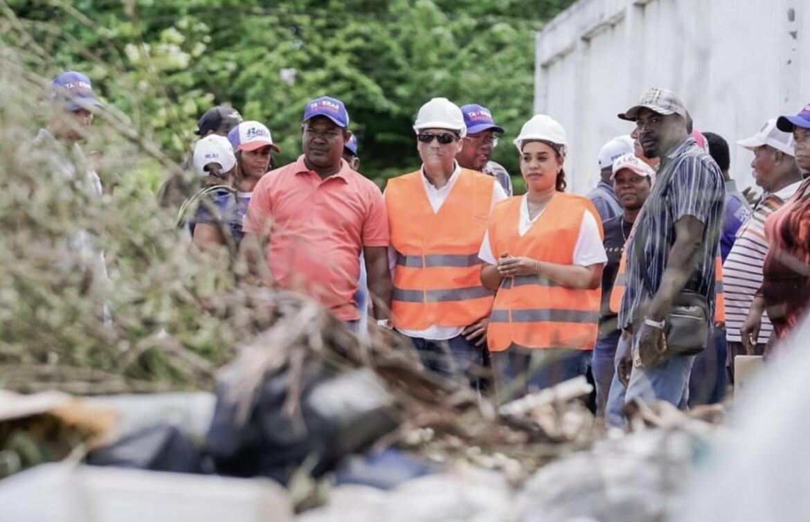 ASDN continúa "Gran operativo de limpieza" en Guaricanos y Villa Mella