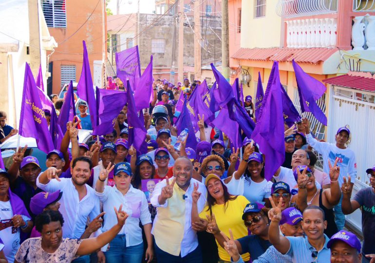 Diputado Luis Henríquez encabeza cierre de campaña