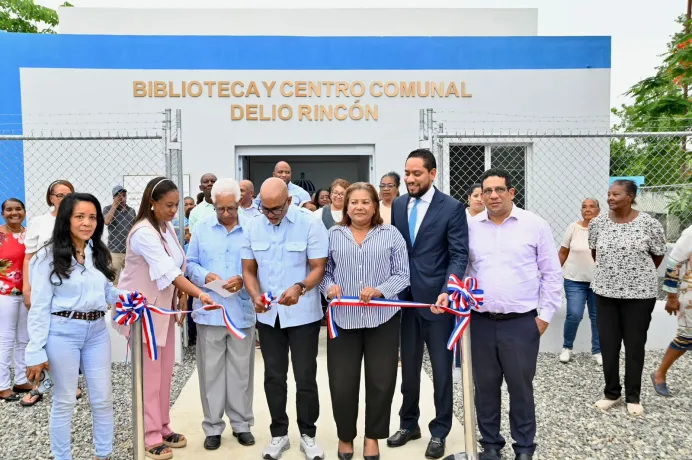 Inauguran Biblioteca y Centro Comunal Delio Rincón en La Joya del municipio de Guerra