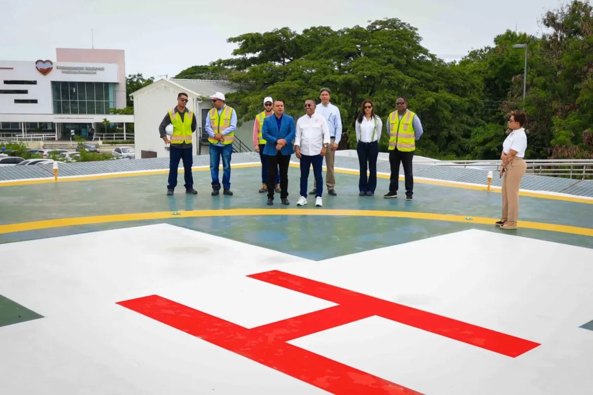 Nuevos helipuertos casi listos para emergencias hospitalarias