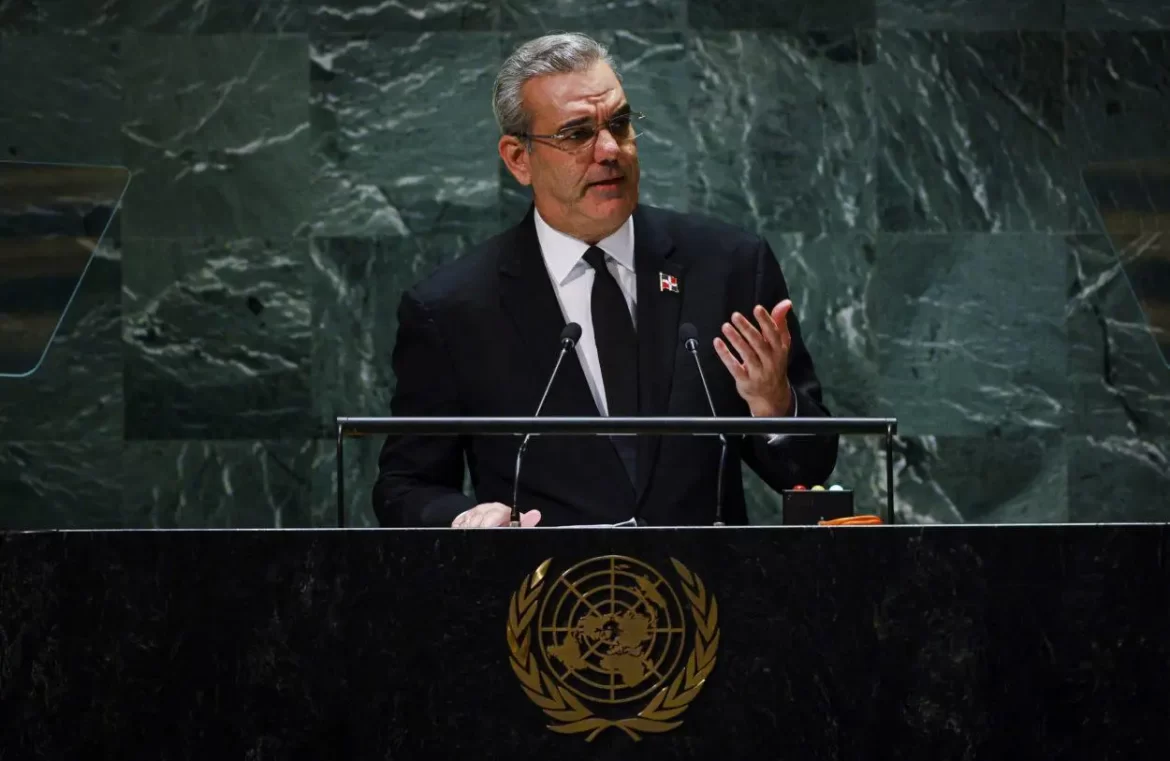 Presidente Abinader habla hoy en la ONU sobre Haití