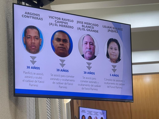 MP pide 30 años de prisión para Argenis Contreras en nuevo juicio por muerte Yuniol Ramírez