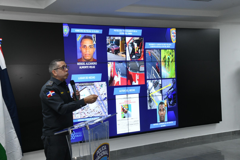 Policia Nacional Identifica a sargento mayor como responsable de muerte a tiros de hijo de comunicador
