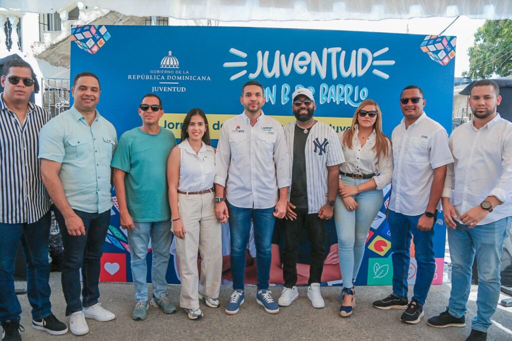 Gobierno lleva el programa “Juventud con B de Barrio” a Haina en San Cristóbal