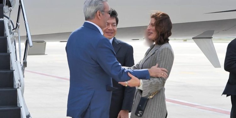 Presidente Abinader llega a Ciudad de México