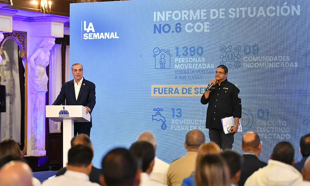 Gobierno dice está listo para afrontar daños de aguaceros