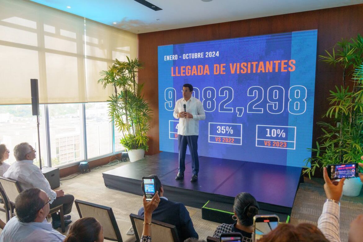RD recibe más de 9 millones de visitantes hasta el mes de octubre
