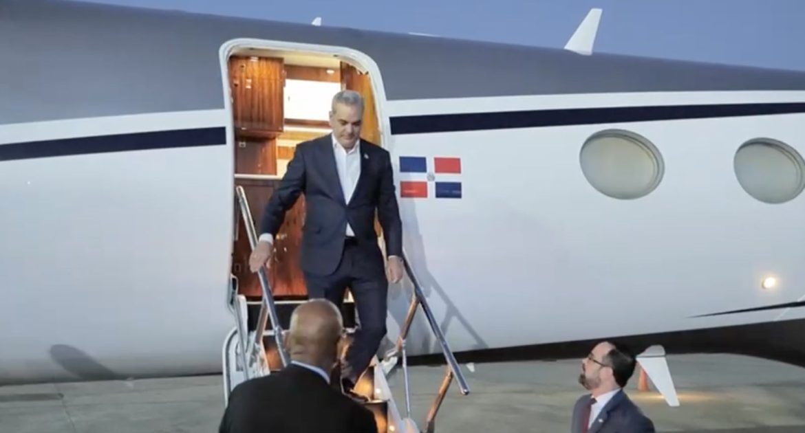 Presidente Abinader llega a Guyana donde hablará en Conferencia Internacional sobre Energía