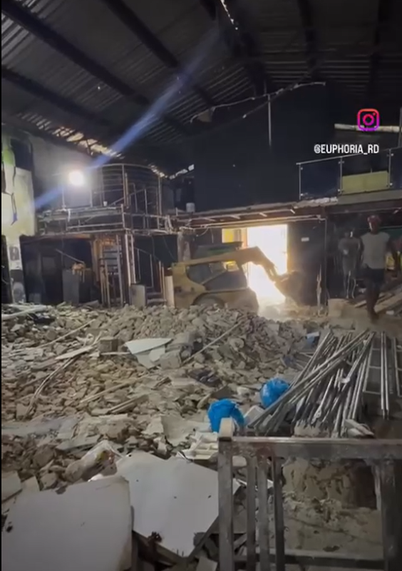 Demuelen discoteca Euphoria para remodelar y prevenir accidentes