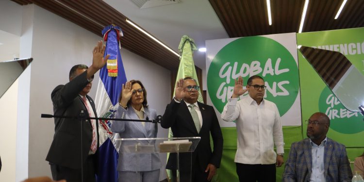 Partido Verde Dominicano inicia nueva etapa con juramentación de sus autoridades