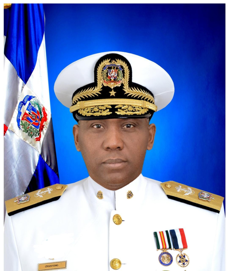 ¿Quién es Juan Bienvenido Crisóstomo Martínez, el nuevo comandante general de la Armada Dominicana?