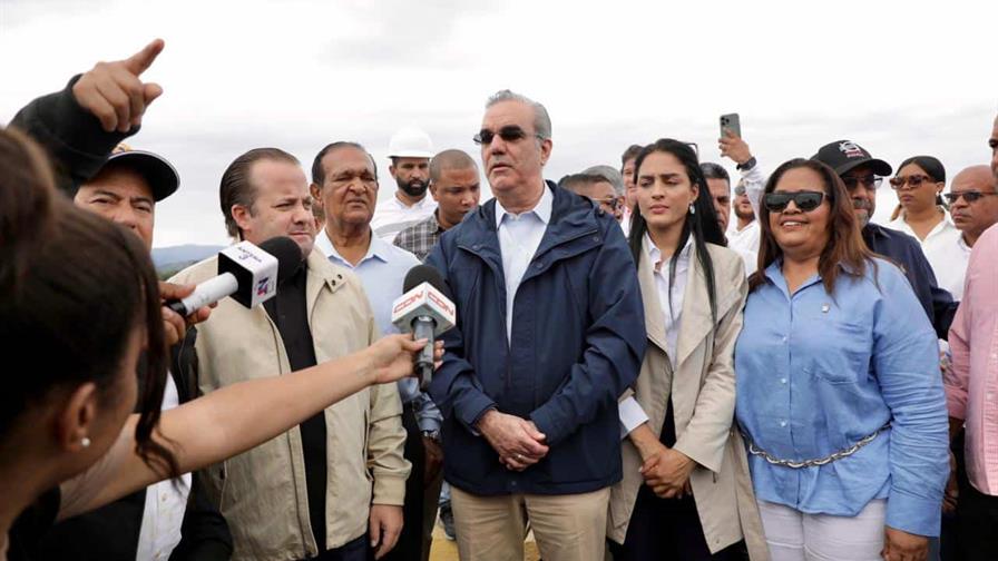 Abinader supervisa niveles de presas de Hatillo, Monción, Taveras y Rincón ante paso de Melissa