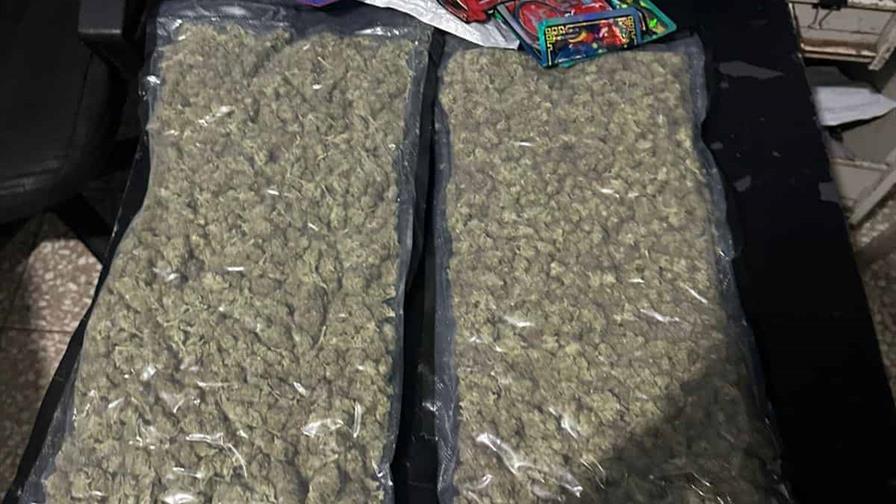 Droga ocupada a “Masha” corresponde a marihuana sintética de alto valor en el mercado local