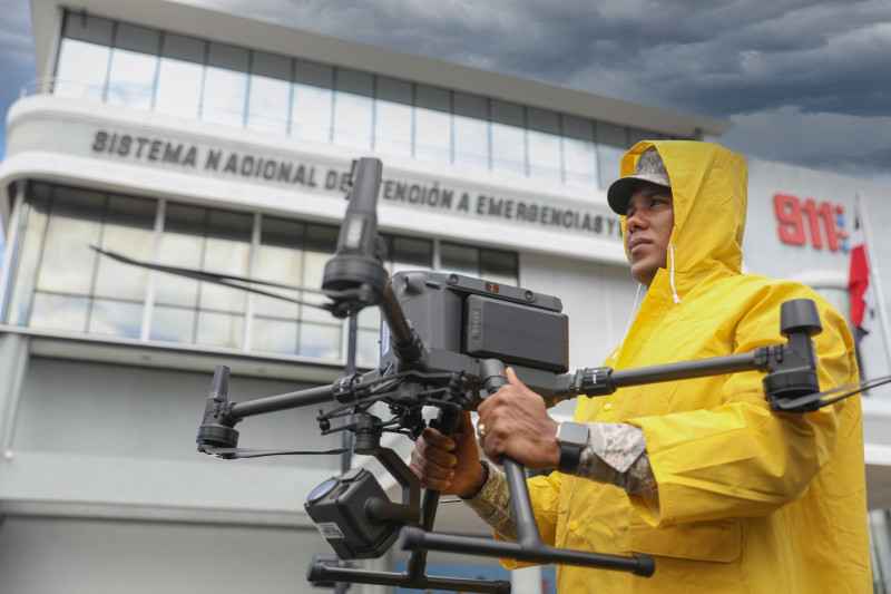 Gobierno dispone unidad de drones para asistencia y evacuación ante lluvias