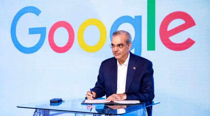 Abinader afirma Puerto Digital de Google convertirá a RD en hub tecnológico regional