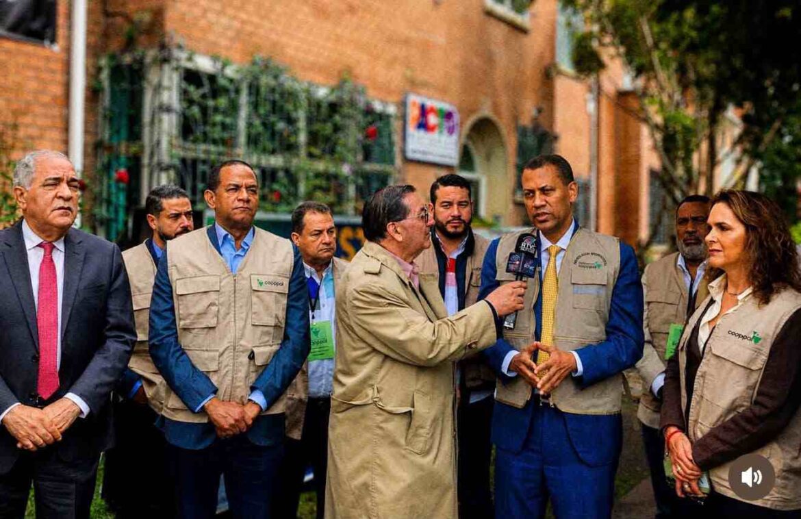 Gómez Mazara destaca madurez democrática de Colombia al participar como observador electoral de la Copppal
