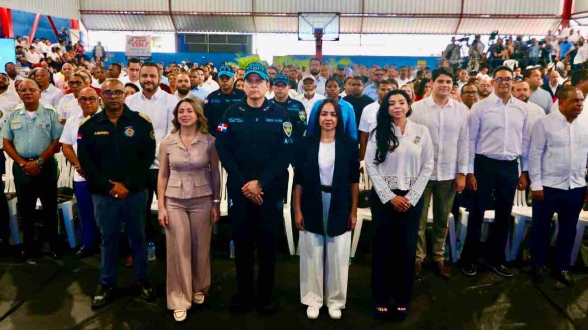 Interior y Policía lanza en Villas Agrícolas plan de intervención integral por la seguridad ciudadana