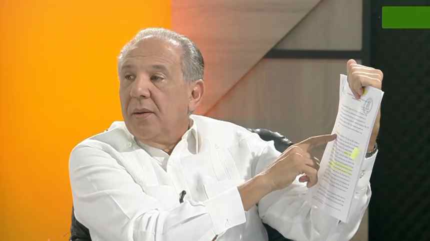José Ramón Peralta reta a presentar pruebas que lo vinculen a irregularidades durante su gestión