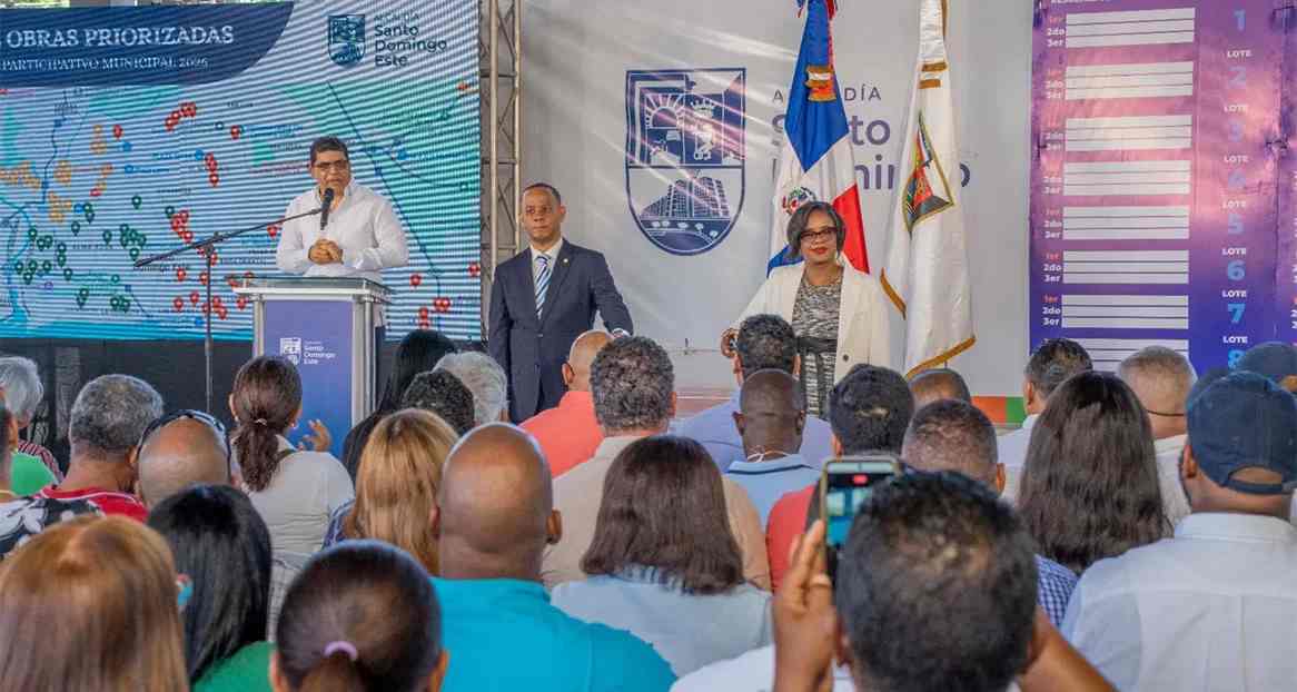 300 millones: SDE rompe récord de Presupuesto Participativo con 100 nuevas obras
