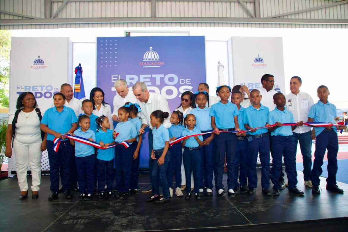 El presidente Abinader convoca a toda la comunidad educativa a iniciar este lunes el año escolar